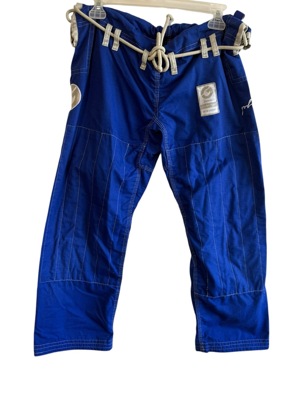 Aeroweave Women’s Blue White F2 Jujitsu Pants Ripstop MMA Martial Arts Fighting